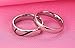 Phantom YoYo Lover's Heart Shape Titanium Mens Ladies Promise Ring Real Love Couple Wedding Bands Couple Rings (Women Size 6)