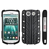 Spots8® for Kyocera Brigadier Slim Fit Case - Rubber Tire Design