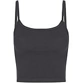 Bra30 Women's Strappy-Extra-Long Crop Top