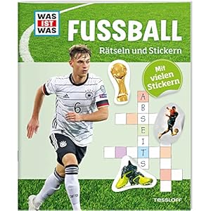 WAS IST WAS Rätseln und Stickern: Fußball: Mit vielen Stickern (WAS IST WAS Rätselhefte) Broschiert – Stickerbuch, 10. März 2016