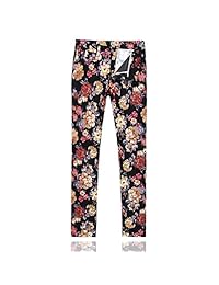 Traje de dos piezas entallado, con un solo botón, estampado floral, estilo Tweed, con solapa