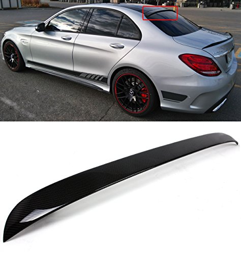 Mua VIP Carbon Fiber Rear Window Roof Spoiler Replacement Compatible ...