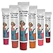 Valra Cosmetics No Smudge, Waterproof, Peel Off Lip Stain Gel - Six Pack
