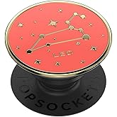 PopSockets Phone Grip with Expanding Kickstand, Adhesive Grip, Enamel - Zodiac Leo