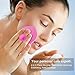 Silicone Face Scrubber Exfoliator Facial Cleansing Pads Precision Pore Cleansing Pad Acne Blackheads Removing Face Brush Baby Shower Tool Brushes 2 pcs