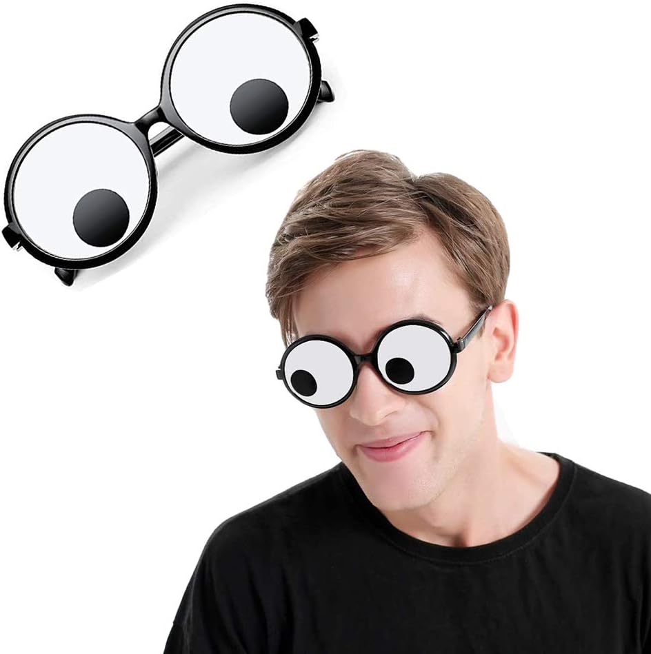 Delphinus Googly Eyes Glasses, Funny Googly Eyes Goggles