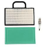 Harbot Air Filter Cartridge with Pre-Cleaner Spark Plug for Husqvarna LGT2654 GTH2448T YTH2242T YTH2348 YTH2448T YTH2454T Cub Cadet RZT22 / RZT50 50" Zero Turn Riding Mower 531307044 499486S 273638S