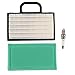 Harbot Air Filter Cartridge with Pre-Cleaner Spark Plug for Husqvarna LGT2654 GTH2448T YTH2242T YTH2348 YTH2448T YTH2454T Cub Cadet RZT22 / RZT50 50" Zero Turn Riding Mower 531307044 499486S 273638S primary