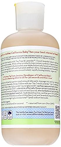 california baby tea tree and lavender shampoo