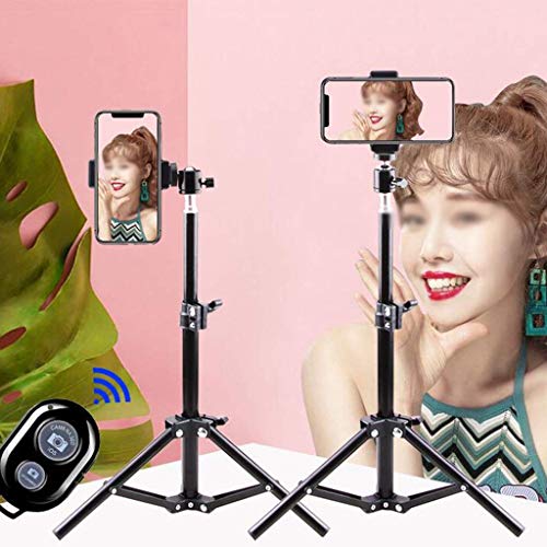 XYSQWZ Metall-Handy-stativ Tragbares Tragbares Handheld-stativ - Bluetooth-Steuerung Schwarzes Live-Broadcast… – Bild 4