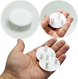 SZXMDKH 22 Pack UK Plug Socket Covers White Child Safety Protectors Cast ABS view 3