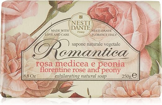 NESTI DANTE Romantica Florentine Rose & Peony Soap, 250 g