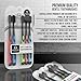 Charcoal Black Toothbrush [Gentle Soft] Slim Teeth Head Whitening Brush for Adults & Children [Family Pack] - Ultra Soft Medium Tip Bristles