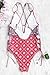 Cupshe Fashion Women s Printing One Piece Bikini Swimsuit Beach Swimwear L Multicolor