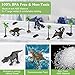 25Pcs Dinosaur Toys, 13Pcs Dinosaur Figures & Large Activity Play Mat & 6 Trees & 4 Rocks, Educational Realistic Dinosaur Playset for Kids, Boys, Girls, Perfect Dinosaurs Toys Gifts for Kids