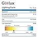 Glolux 75 Watt Equivalent LED Light Bulb, 1100 Lumen, Soft White 3000K 11 Watt, A21 E26 Base Pack of 6