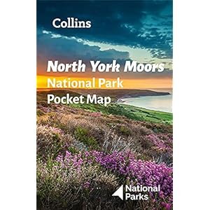North York Moors National Park Pocket Map: The Perfect Guide to Explore This Area of Outstanding Natural Beauty Landkaart – Gevouwen Kaart, 4 maart 2021