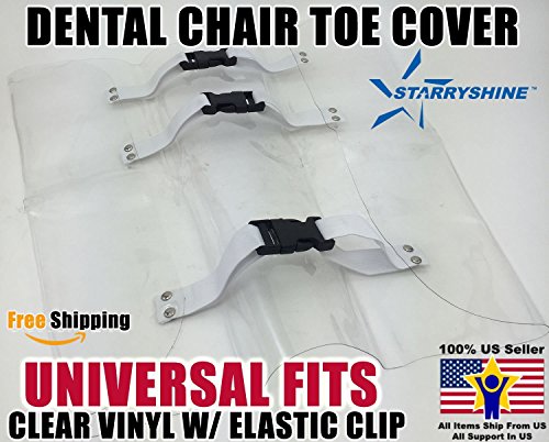 Dental Chair Covers Dental Unit Foot Dustproof Toe Cover Plastic Protector 1PC | Universal Fits - Thumbnail 6