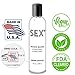 Water Based Lube Personal Natural Lubricant for Women Men Couples Smooth and Slippery Long Lasting – 8 oz – Lubricants Made in The USAthumb 1