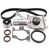 ECCPP Timing Belt Water Pump Kit Fit for 2000 2001 2002 2003 2004 Ford Focus SOHC 2.0L 1989CC L4
