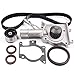 ECCPP Timing Belt Water Pump Kit Fit for 2000 2001 2002 2003 2004 Ford Focus SOHC 2.0L 1989CC L4