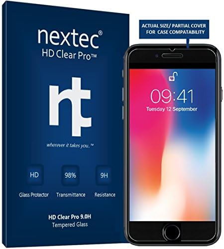 nextec iPhone 7 Plus Screen Protector, (2 Pack) iPhone 7 Plus Screen Protector for Apple iPhone 7 Plus (HD Clear Pro 5.0H) PET+ Film 2.0 Release
