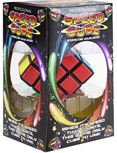 Professional Multicolor Speed Cube - (1 Pc.) - Premium Quality & Smooth Turning - Perfect For Pro Puzzlers & Competitions