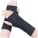 SBParts Winter Stylish Women Warm Winter Arm Warmer Knit Fingerless Long Gloves - Dark Gray