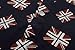 SSLR Men's Printed Regular Fit Casual Button Down Short Sleeve Polo Shirt
