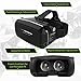 Tepoinn 3D Virtual Reality Headset for Smartphone Up to 6 Inch, Upgraded Version