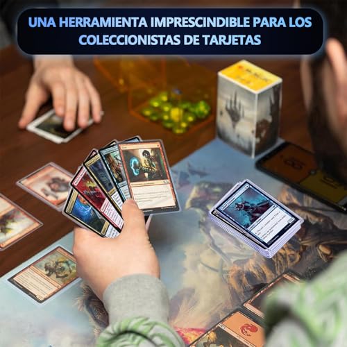 200 hojas Fundas para tarjetas de carga superior de 3 x 4 pulgada,funda para tarjetas de comercio,Ideal para guardar tarjetas deportivas,Tarjetas celebridades,MTG,TCG,etc(100pcs Dura + 100pcs Suave)