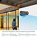 Outdoor Wireless Battery Security Camera,FUVISION 1080P CCTV Security Camera System,Motion Detect,Night Vision,IP66 Waterrproof,12000mAh Battery,2-Way Audio IP Camera for Home and Office (Black)