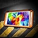Galaxy S5 Case, ToughBox [Armor Series] [Shock Proof] [Black | Orange] for Samsung Galaxy S5 Case [Built in Screen Protector] [With Holster & Belt Clip] [Fits OtterBox Defender Series Belt Clip]