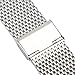 Moto 360 2 Watch Band (2nd Gen, 46mm 2015), Threeeggs 22mm Stainless Steel Watch Strap Adjustbable Bracelet Band for Motorola Moto 360 2 46mm Smart Watch (A - Milanese Silver)