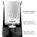 SimpleTaste Automatic Milk Frother, 4.2 x 4.2 x 7.7 inches, Black