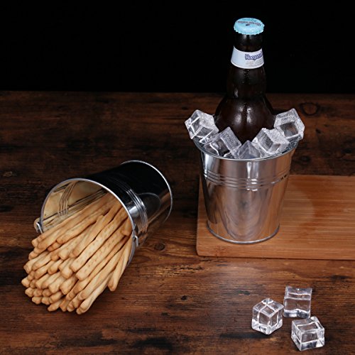 5 NUOLUX+Tinplate+Metal+Bucket+French