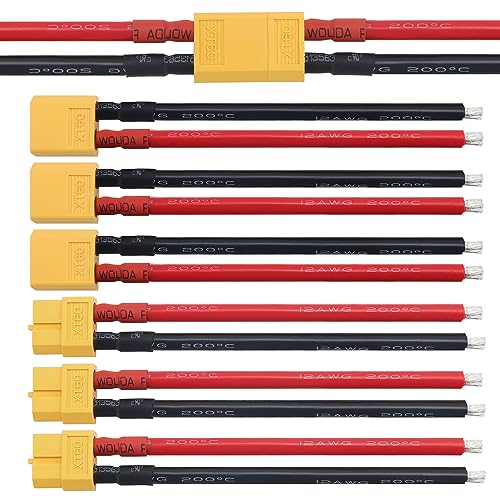 XT60 + Cable - Yellow