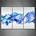 Blue Abstract Wall Art Abstract Blue Smoke Canvas Wall Art Painting Pictures Print On Canvas The Picture for living Room Home Modern Decoration