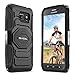 Galaxy S7 Active Case, Evocel [New Generation] Dual Layer Rugged Holster Case with Kickstand & Belt Clip for Samsung Galaxy S7 Active SM-G891 (Does NOT fit Regular S7 - S7 Active only), Black