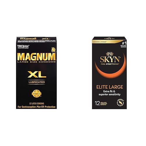 trojan magnum xl large size lubricated condoms - 12 count Trojan Magnum XL Lubricated Condoms main image 0