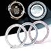 Engine Ignition Key Start Button Rhinestone Ring, Mini-Factory Bling Crystal Interior Decoration for Car / Suv / Truck (Pink)