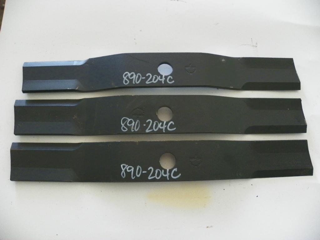Set of 3 Replacement Blades for LandPride 60" Cut Finish