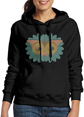Women's Autumn And Winter Mask Simple Fashion Casual Hooded Pullover Sweatshirt