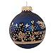 Kurt Adler New York Santa Skyline Painted Ball Ornament, 2-5/8-Inch for Christmas