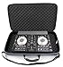 Professional Impact Resistant DJ Controller Carry Case For Pioneer DJ DDJ-SB2 and DDJ-RB Portable Midi Controller , DDJ SB2 Cable - Built in Travel Handle w/ Rugged Outer Shell and Padded Foam