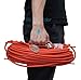 KMC 10ft Outdoor Extension Cord, 10-Foot 16/3 Weatherproof Indoor/Outdoor Extension Cable, Flexible SJTW 16-Gauge Pure Copper Wire, Durable Vinyl Jacket, UL/ETL Certified, 13A 1610W, Orange