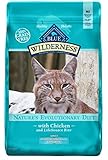 Blue Buffalo Wilderness High Protein Grain Free, Natural Adult Indoor Hairball Control Dry Cat Food, Chicken 11-lb
