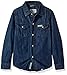 Lucky Brand Boys' Long Sleeve Denim Shirt