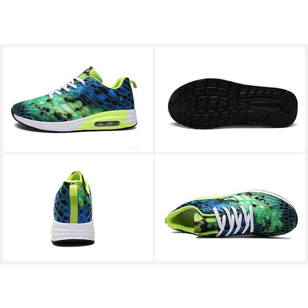 Wonvatu Women Men Breathable Fashion Running Sneakers Comfortable Lightweight Walking Athletic Shoes