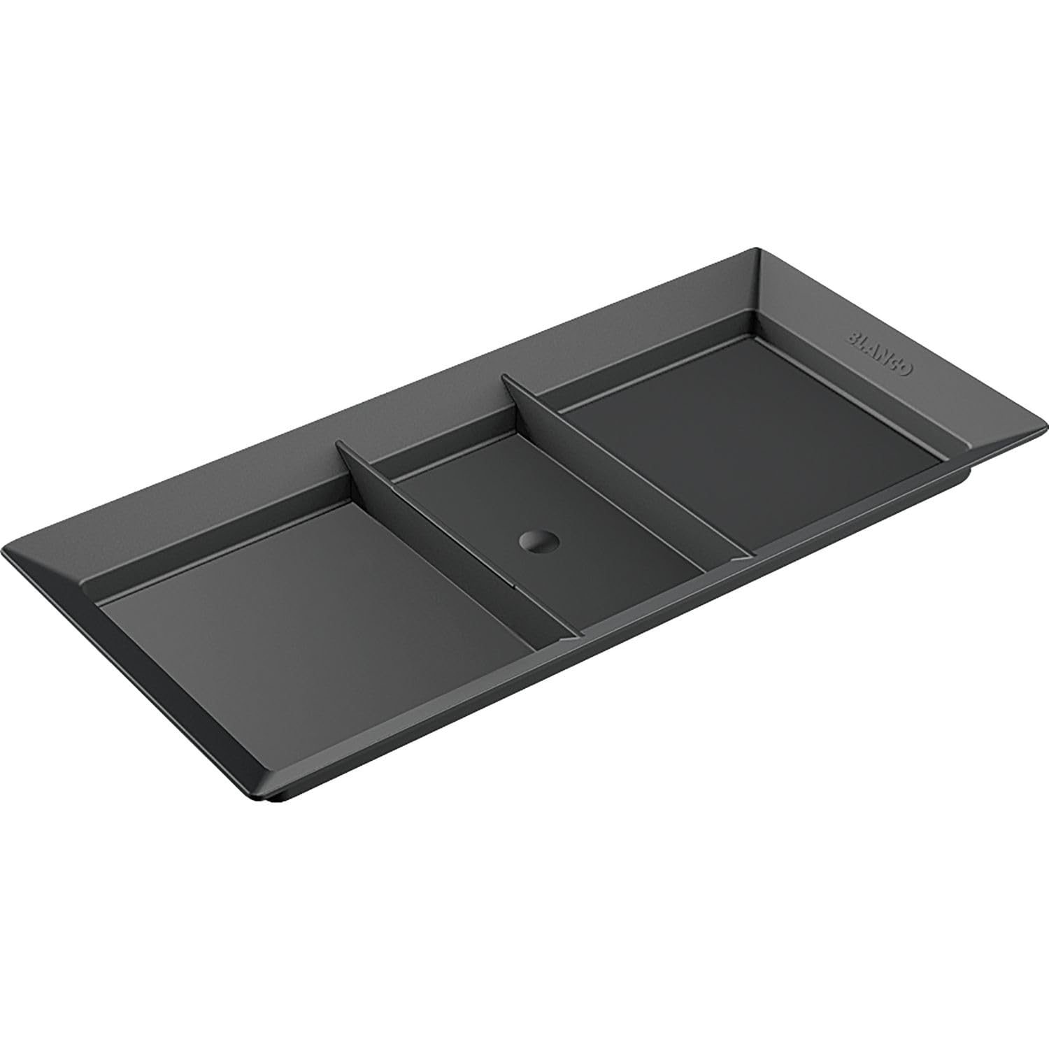 BLANCO Select Bucket lid 15 litres | Black Plastic | Lid for Bucket Cover and Collection of Small Items | Perfectly Matched Design to BLANCO Select II and FLEXON II